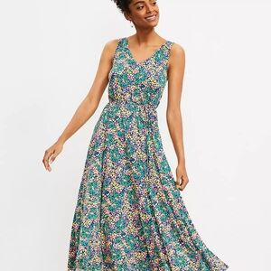 Loft midi dress size L